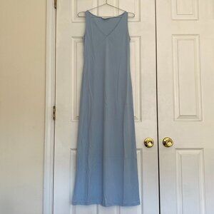 BCBGMaxAzria Baby Blue Maxi Dress Medium